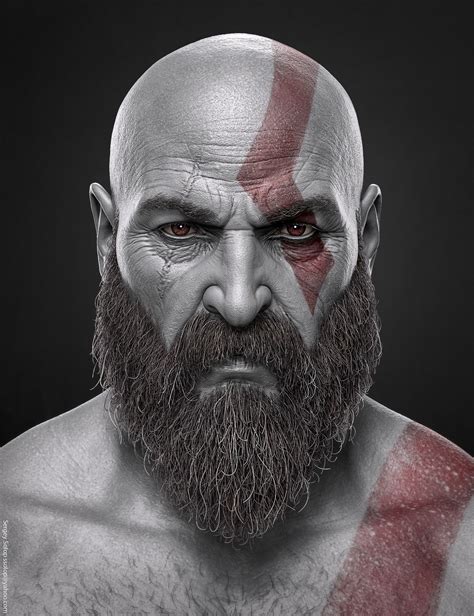 kratos face